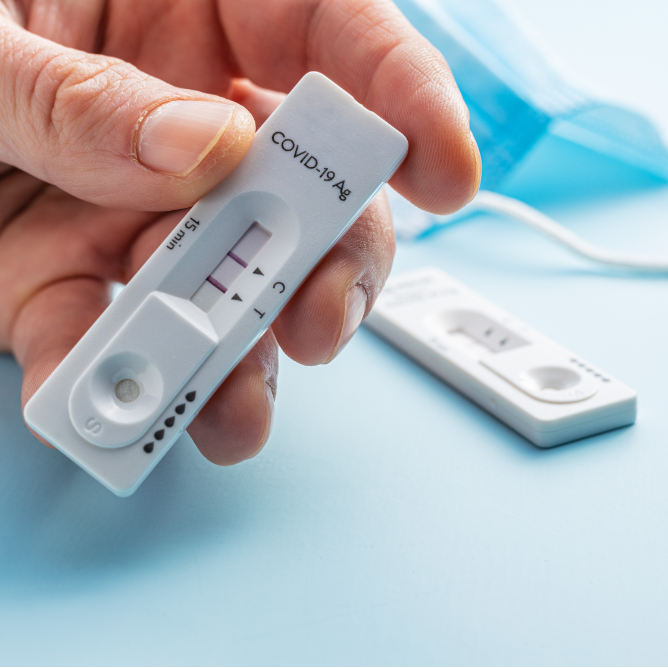 Test Rápido de Antigeno para Detección de Covid e Influenza