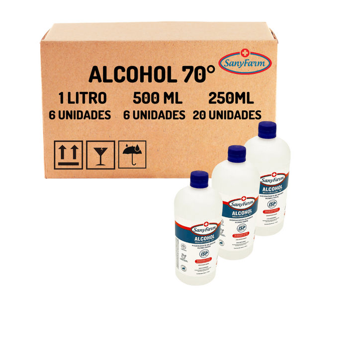Alcohol 70° SanyFarm (Cajas Master)