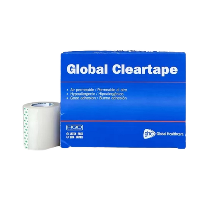 Tela adhesiva transparente