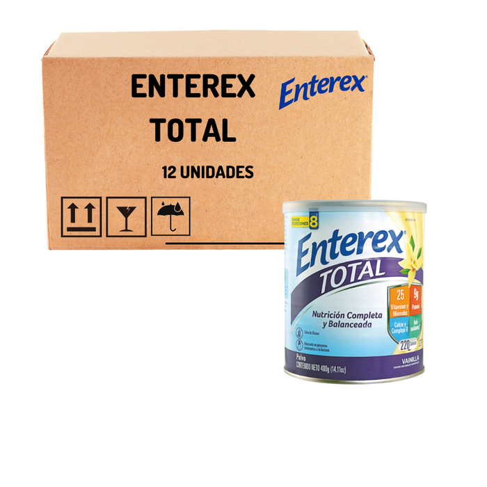 Enterex Total sabor Vainilla 400g (12 unidades Caja Master)