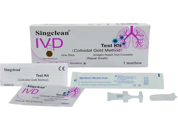 Test rápido de antígeno Singclean, Nasal (unidad)