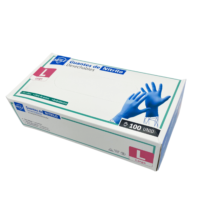 Guante de nitrilo (50 pares x empaque)