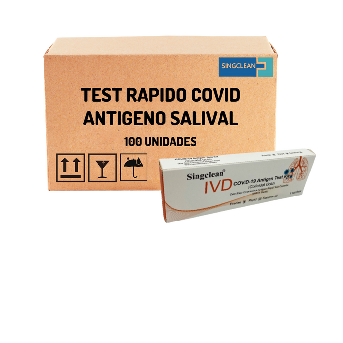 Test Rápido Antígeno, Salival (100 unidades)