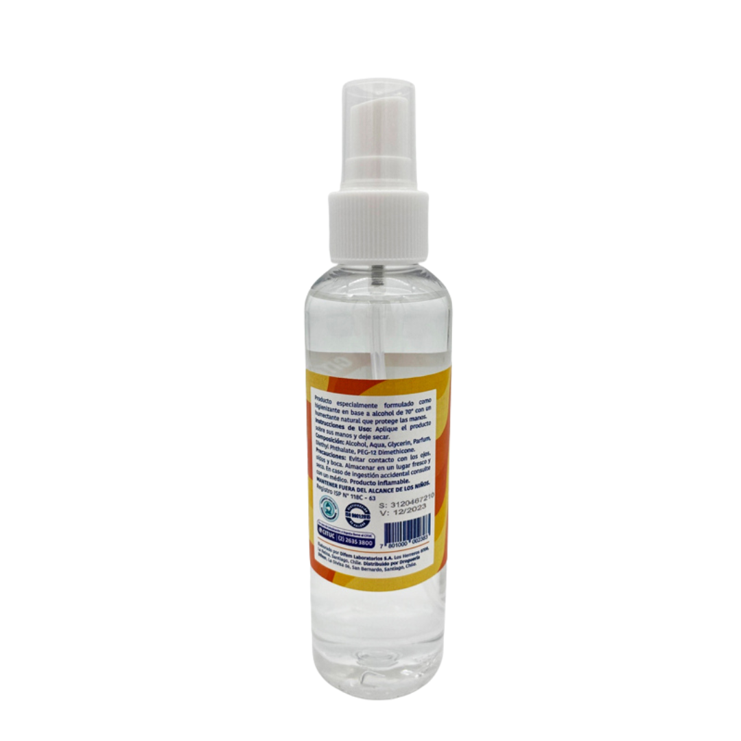 Alcohol + Glicerina Citrus 140 ML, Difem