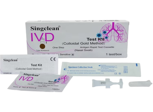 Test rápido de antígeno Singclean, Nasal (unidad)
